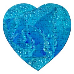 Blue Rose Jigsaw Puzzle (heart)