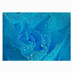 Blue Rose Glasses Cloth (Large, Two Sided) Back