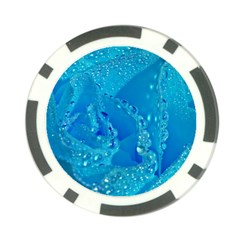 Blue Rose Poker Chip (10 Pack)