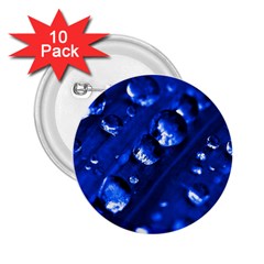 Waterdrops 2 25  Button (10 Pack)