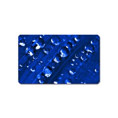 Waterdrops Magnet (name Card) by Siebenhuehner