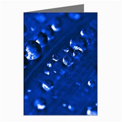 Waterdrops Greeting Card (8 Pack) by Siebenhuehner