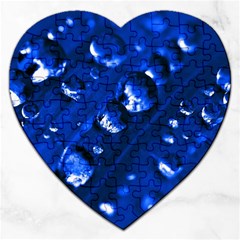 Waterdrops Jigsaw Puzzle (heart)