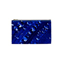 Waterdrops Cosmetic Bag (small) by Siebenhuehner