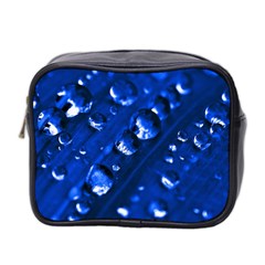 Waterdrops Mini Travel Toiletry Bag (two Sides) by Siebenhuehner