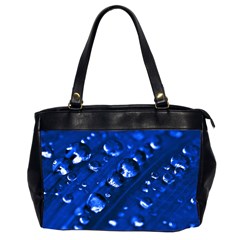 Waterdrops Oversize Office Handbag (two Sides) by Siebenhuehner