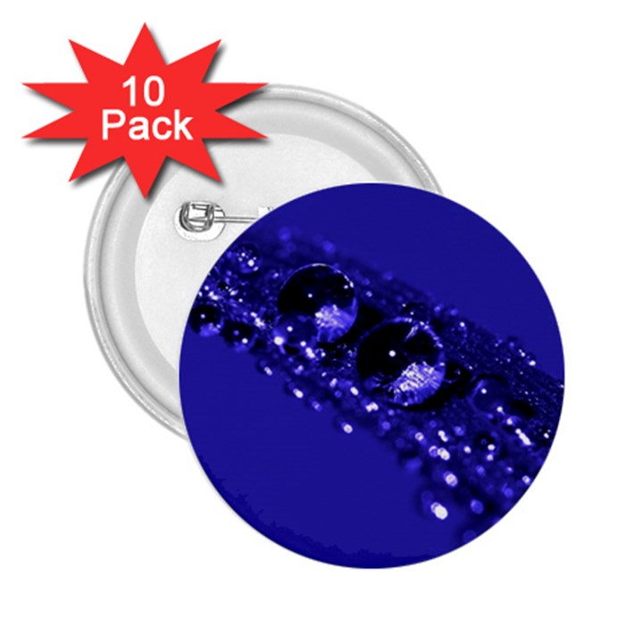 Waterdrops 2.25  Button (10 pack)