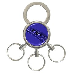 Waterdrops 3-ring Key Chain