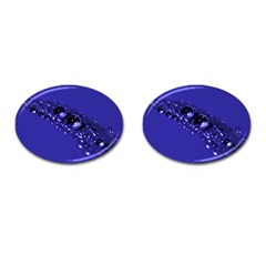 Waterdrops Cufflinks (oval) by Siebenhuehner