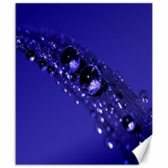 Waterdrops Canvas 20  X 24  (unframed)