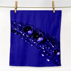 Waterdrops Face Towel by Siebenhuehner