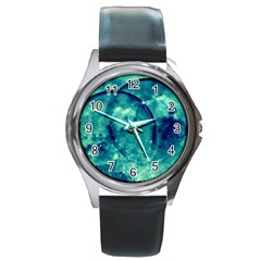 Magic Balls Round Metal Watch (silver Rim)