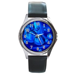 Magic Balls Round Metal Watch (silver Rim)