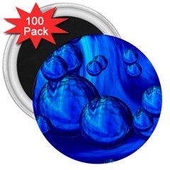 Magic Balls 3  Button Magnet (100 Pack) by Siebenhuehner