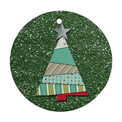 Oh Christmas Tree Round Ornament