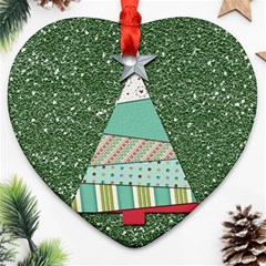 Oh Christmas Tree Heart Ornament