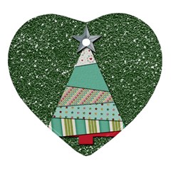 Oh Christmas Tree Heart Ornament (two Sides)