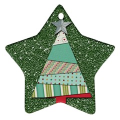 Oh Christmas Tree Star Ornament (two Sides)