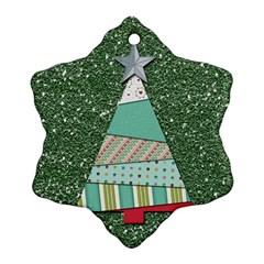 Oh Christmas Tree Snowflake Ornament (two Sides)