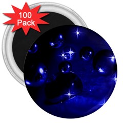 Blue Dreams 3  Button Magnet (100 Pack) by Siebenhuehner