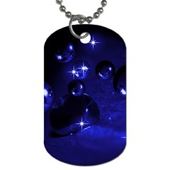 Blue Dreams Dog Tag (two-sided)  by Siebenhuehner