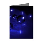 Blue Dreams Mini Greeting Card Left