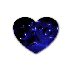 Blue Dreams Drink Coasters (heart)