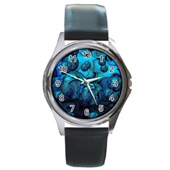 Magic Balls Round Metal Watch (silver Rim)