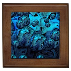 Magic Balls Framed Ceramic Tile