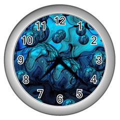 Magic Balls Wall Clock (silver) by Siebenhuehner