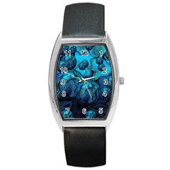 Magic Balls Tonneau Leather Watch by Siebenhuehner