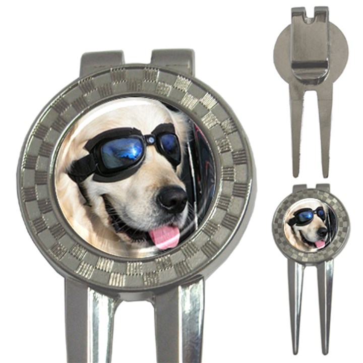 Cool Dog  Golf Pitchfork & Ball Marker