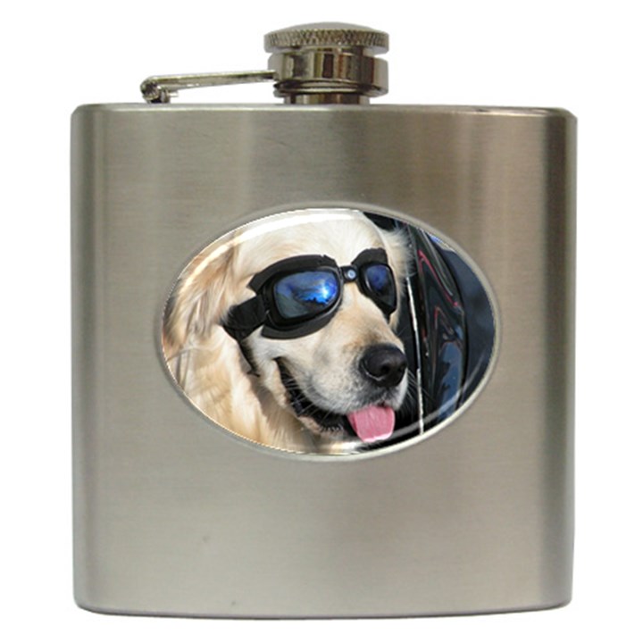 Cool Dog  Hip Flask