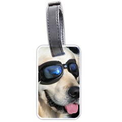 Cool Dog  Luggage Tag (one Side) by Siebenhuehner