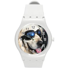 Cool Dog  Plastic Sport Watch (medium) by Siebenhuehner