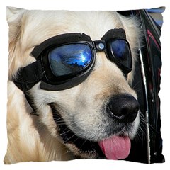 Cool Dog  Large Cushion Case (two Sided)  by Siebenhuehner