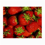 Strawberry  Glasses Cloth (Small) Front