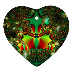 Magic Balls Heart Ornament (two Sides) by Siebenhuehner