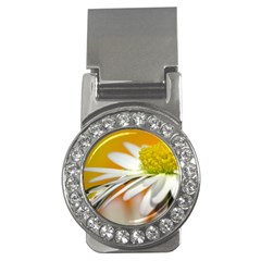 Daisy With Drops Money Clip (cz) by Siebenhuehner