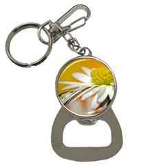 Daisy With Drops Bottle Opener Key Chain by Siebenhuehner