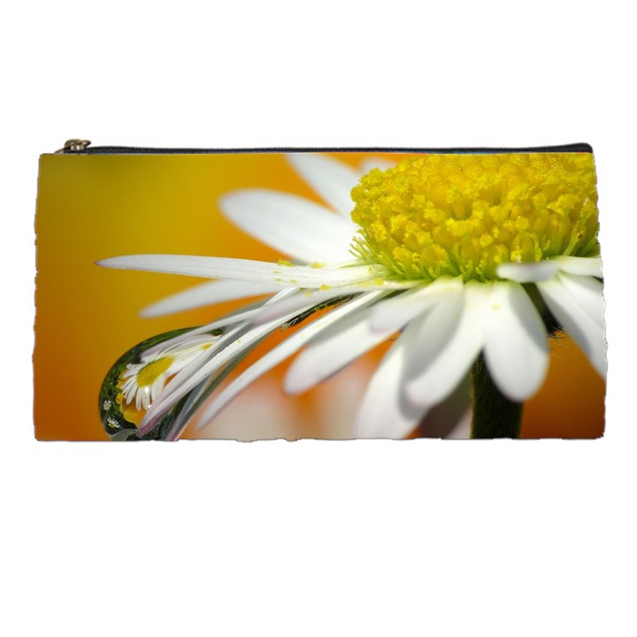 Daisy With Drops Pencil Case