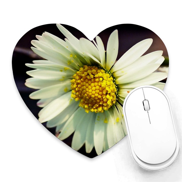 Daisy Mouse Pad (Heart)