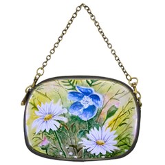 Meadow Flowers Chain Purse (two Sides) by ArtByThree