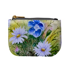 Meadow Flowers Mini Coin Purse by ArtByThree