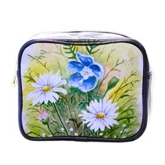 Meadow Flowers Mini Toiletries Bag (one Side) by ArtByThree