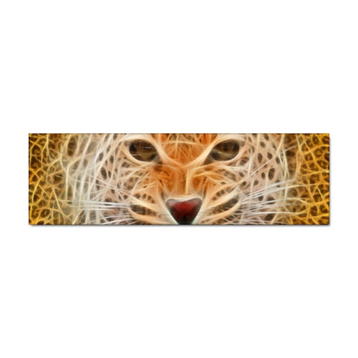 Electrified Fractal Jaguar Sticker (Bumper)