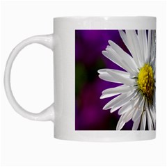 Daisy White Coffee Mug by Siebenhuehner