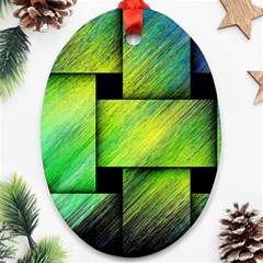 Modern Art Oval Ornament by Siebenhuehner