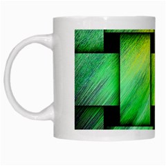 Modern Art White Coffee Mug by Siebenhuehner