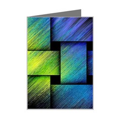 Modern Art Mini Greeting Card by Siebenhuehner